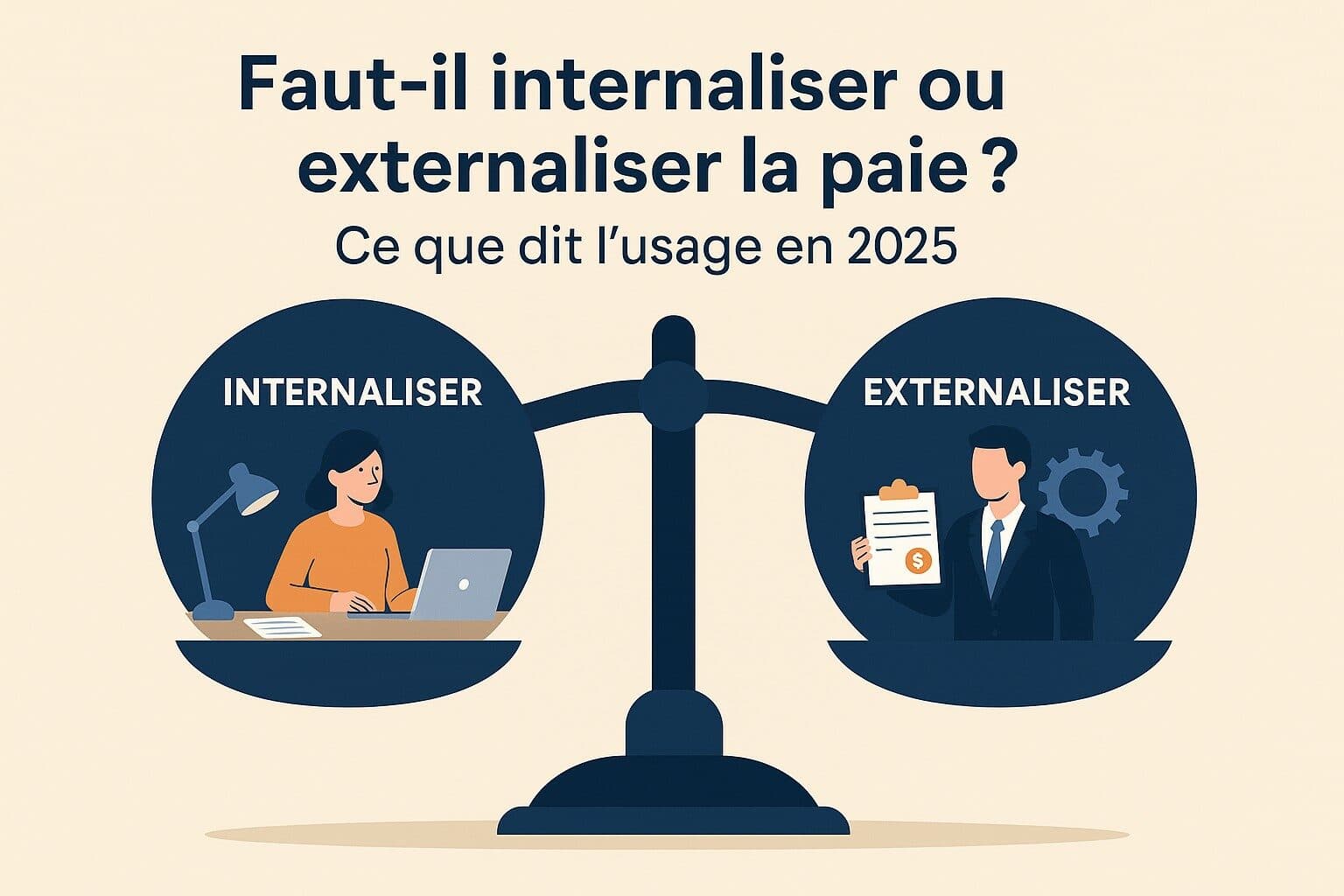 Paie, faut-il internaliser ou externaliser  ? ce que dit l’usage en 2026